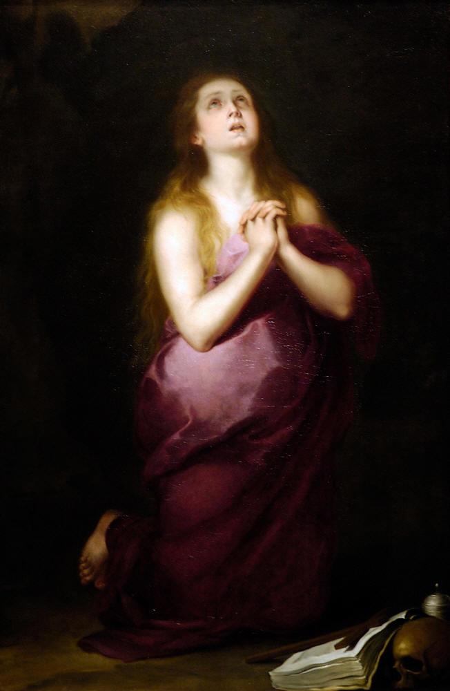 Unknown Artist Mary Magdalene By Murillo
